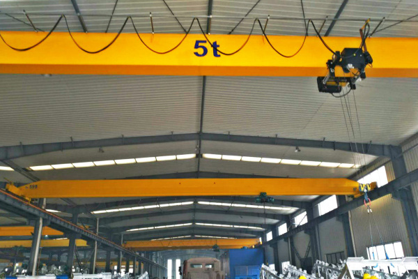 European style single beam crane
