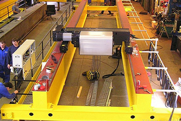 European style double beam crane